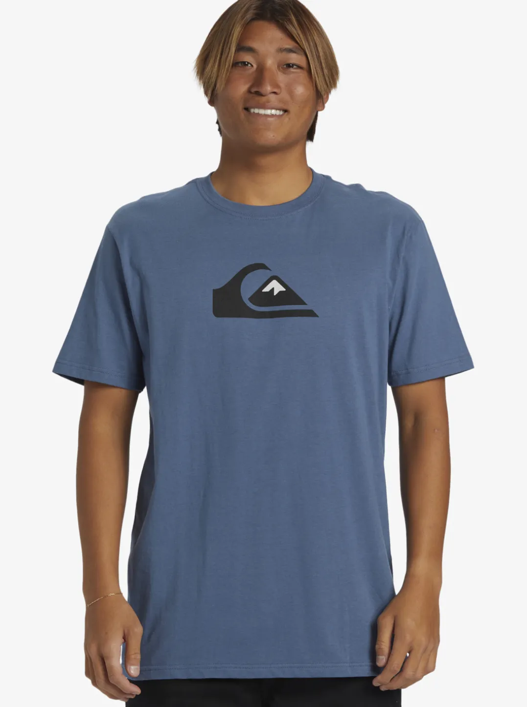 Mens Quiksilver Tees|Comp Logo T-Shirt