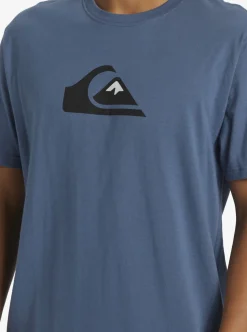 Mens Quiksilver Tees|Comp Logo T-Shirt