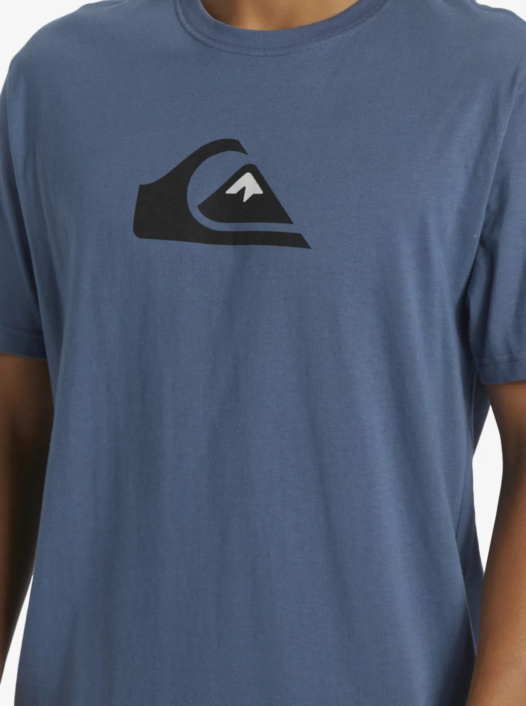 Mens Quiksilver Tees|Comp Logo T-Shirt