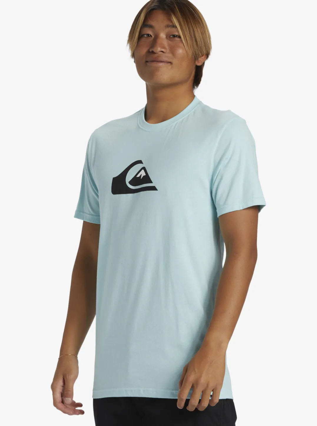 Mens Quiksilver Tees|Comp Logo T-Shirt