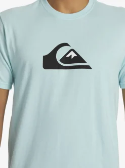 Mens Quiksilver Tees|Comp Logo T-Shirt