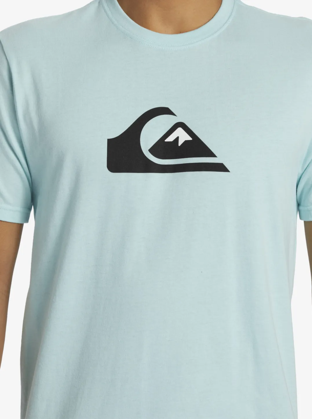 Mens Quiksilver Tees|Comp Logo T-Shirt