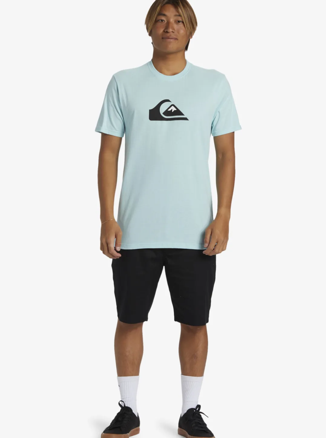 Mens Quiksilver Tees|Comp Logo T-Shirt