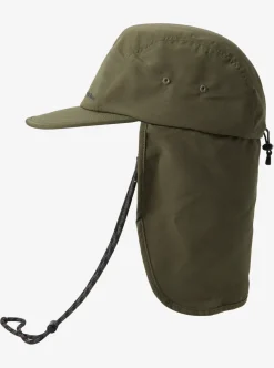 Mens Quiksilver Hats|Cooley Neck Protection Cap