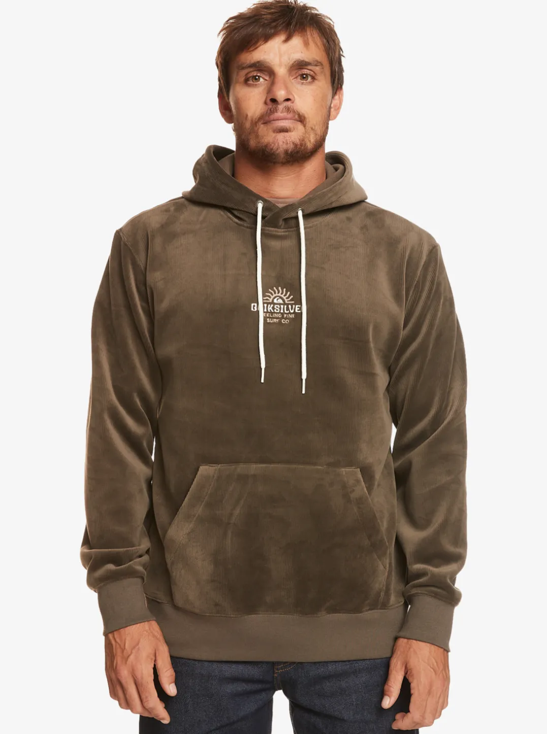 Mens Quiksilver Sweatshirts & Hoodies|Cord Hoodie