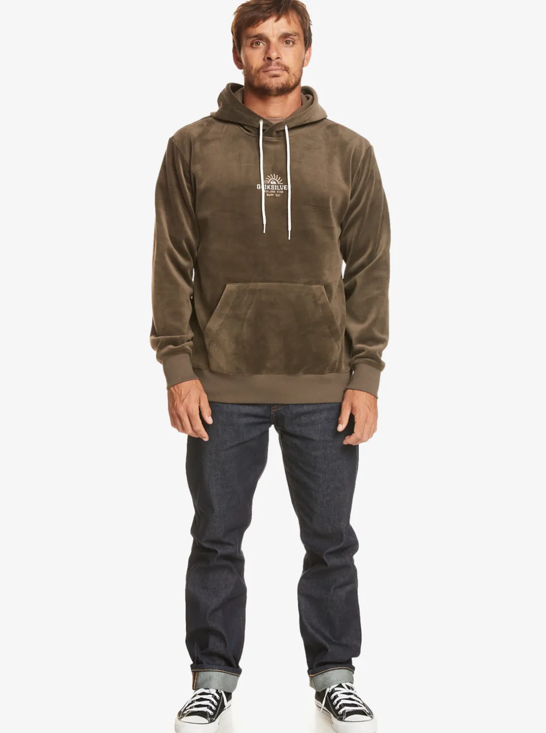 Mens Quiksilver Sweatshirts & Hoodies|Cord Hoodie