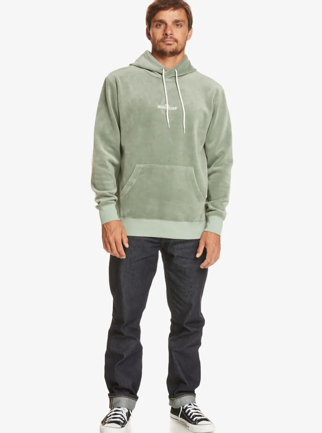 Mens Quiksilver Sweatshirts & Hoodies|Cord Hoodie