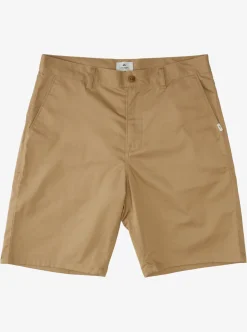 Mens Quiksilver Shorts & Amphibians|Crest Chino Chino 21" Shorts