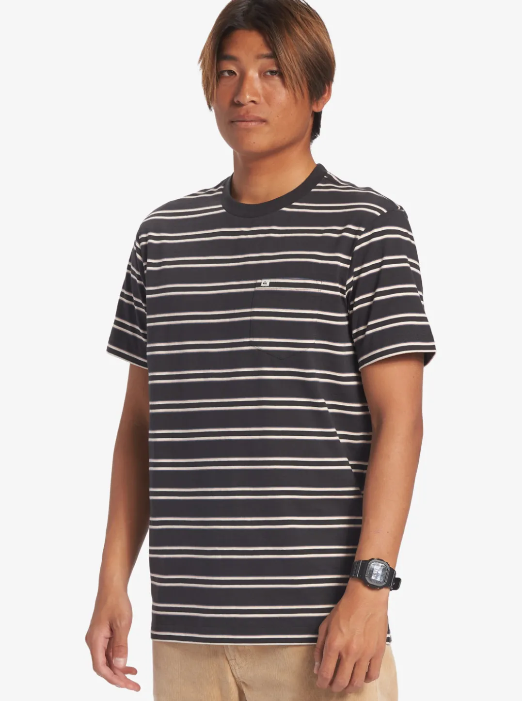 Mens Quiksilver Shirts & Polos|Cruiser Pocket Tee Knit