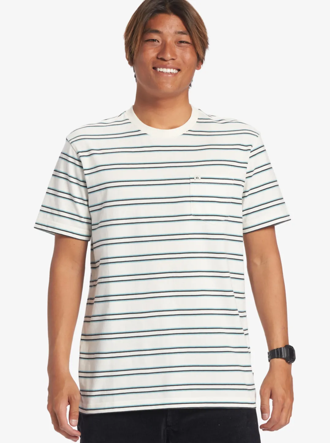 Mens Quiksilver Shirts & Polos|Cruiser Pocket Tee Knit