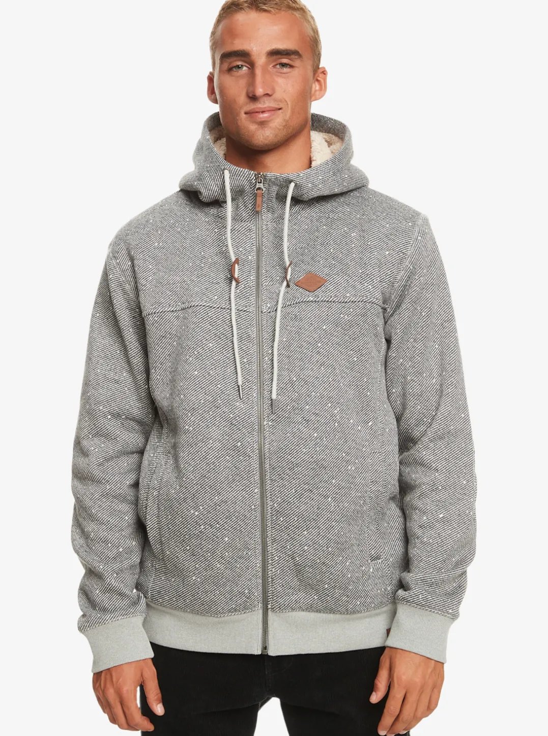 Mens Quiksilver Sweatshirts & Hoodies|Cypress Keller Zip-Up Hoodie