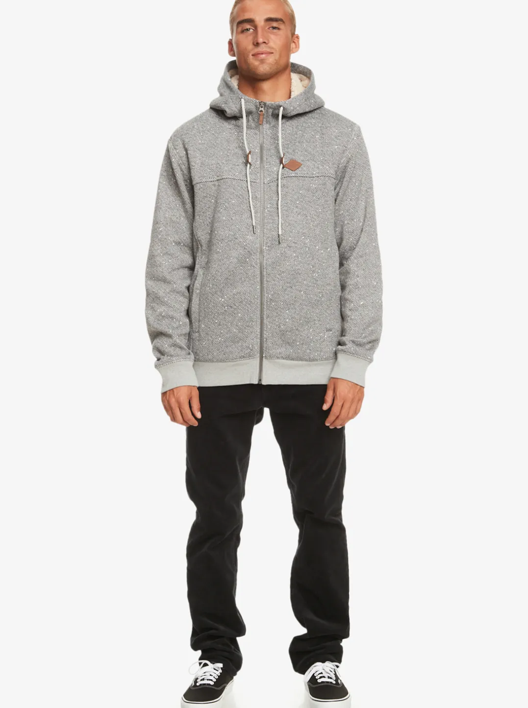 Mens Quiksilver Sweatshirts & Hoodies|Cypress Keller Zip-Up Hoodie