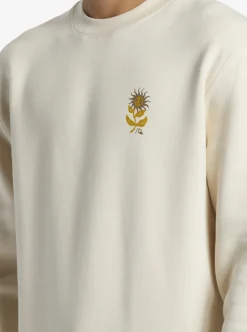 Mens Quiksilver Sweatshirts & Hoodies|E Peace Out Crew Neck Sweatshirt