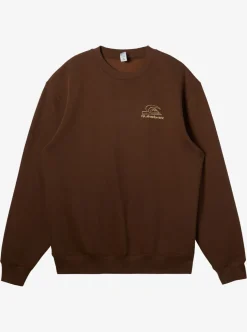 Mens Quiksilver Sweatshirts & Hoodies|E Peace Out Crew Neck Sweatshirt