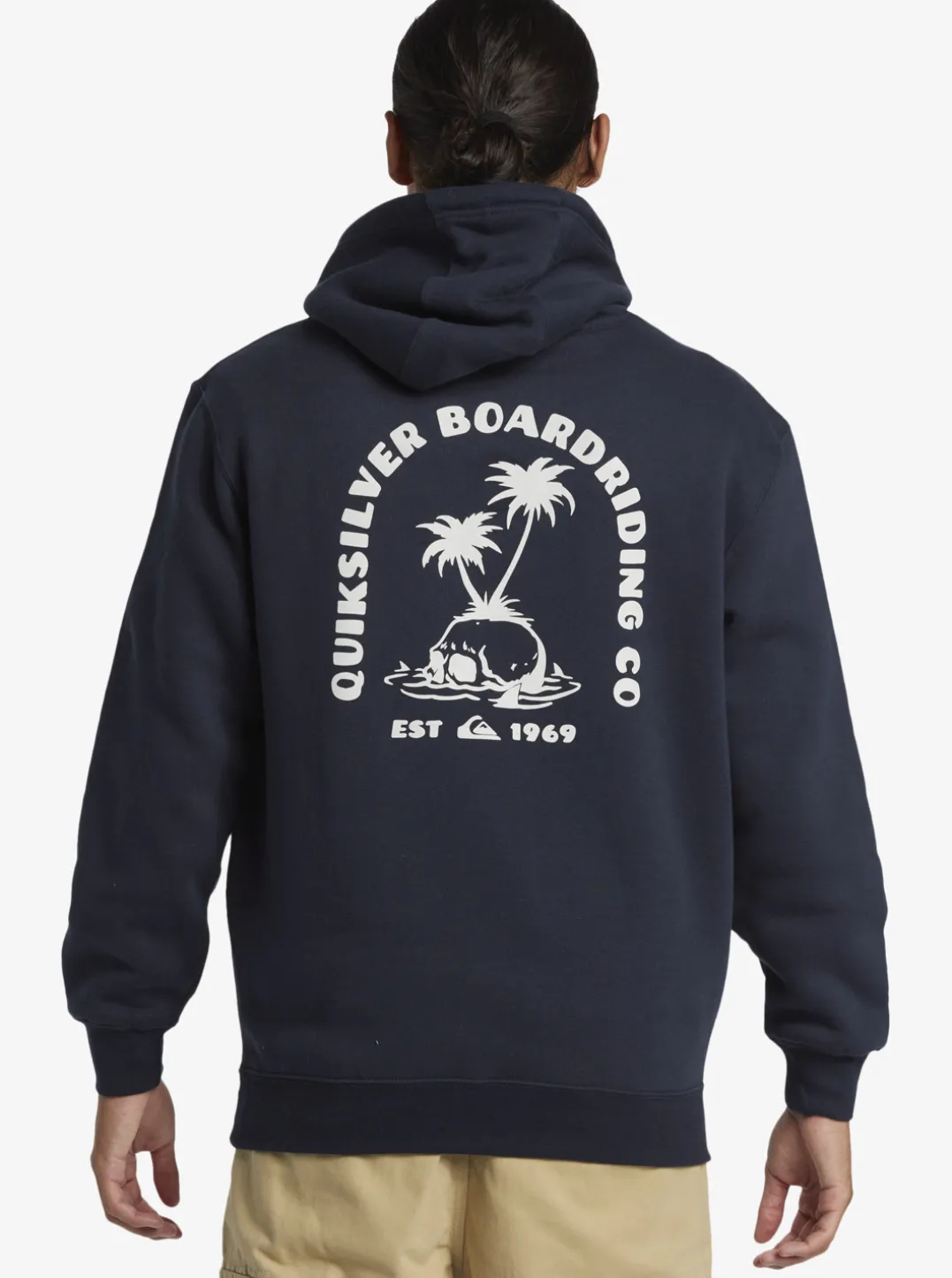 Mens Quiksilver Sweatshirts & Hoodies|E Rockin Hoodie Pullover Sweatshirt