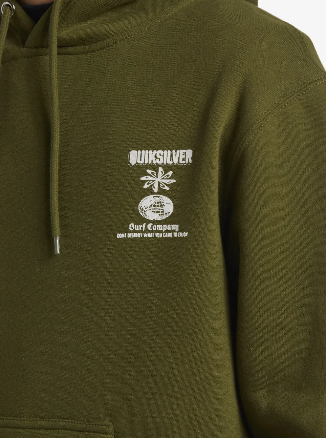 Mens Quiksilver Sweatshirts & Hoodies|E Rockin Hoodie Pullover Sweatshirt