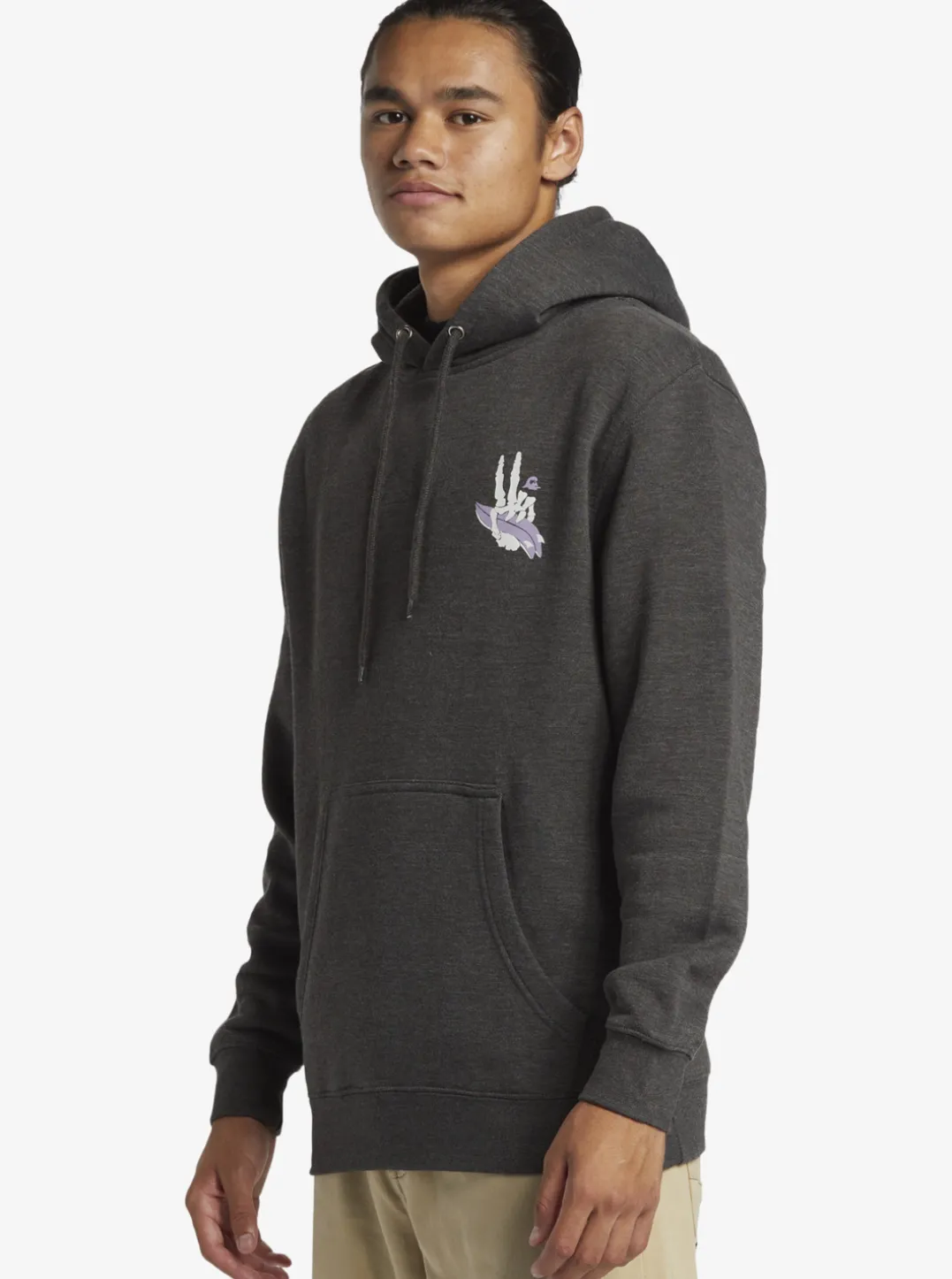 Mens Quiksilver Sweatshirts & Hoodies|E Rockin Hoodie Pullover Sweatshirt