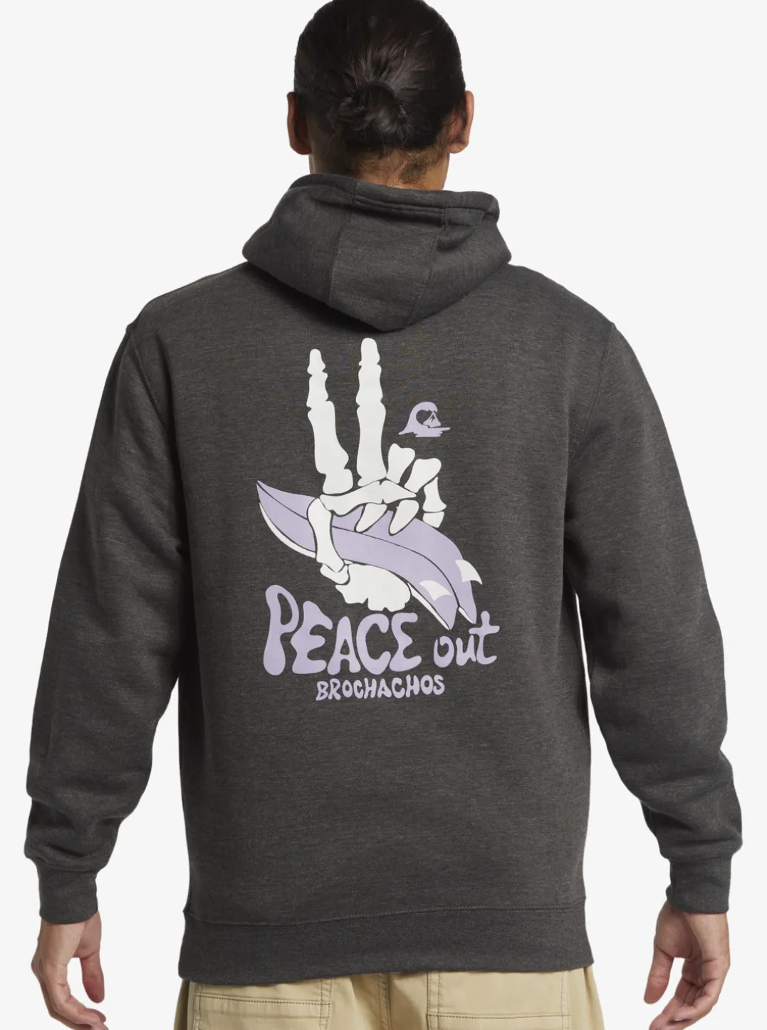 Mens Quiksilver Sweatshirts & Hoodies|E Rockin Hoodie Pullover Sweatshirt