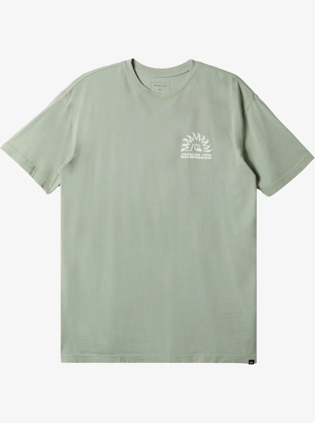 Mens Quiksilver Tees|Earthy Type T-Shirt