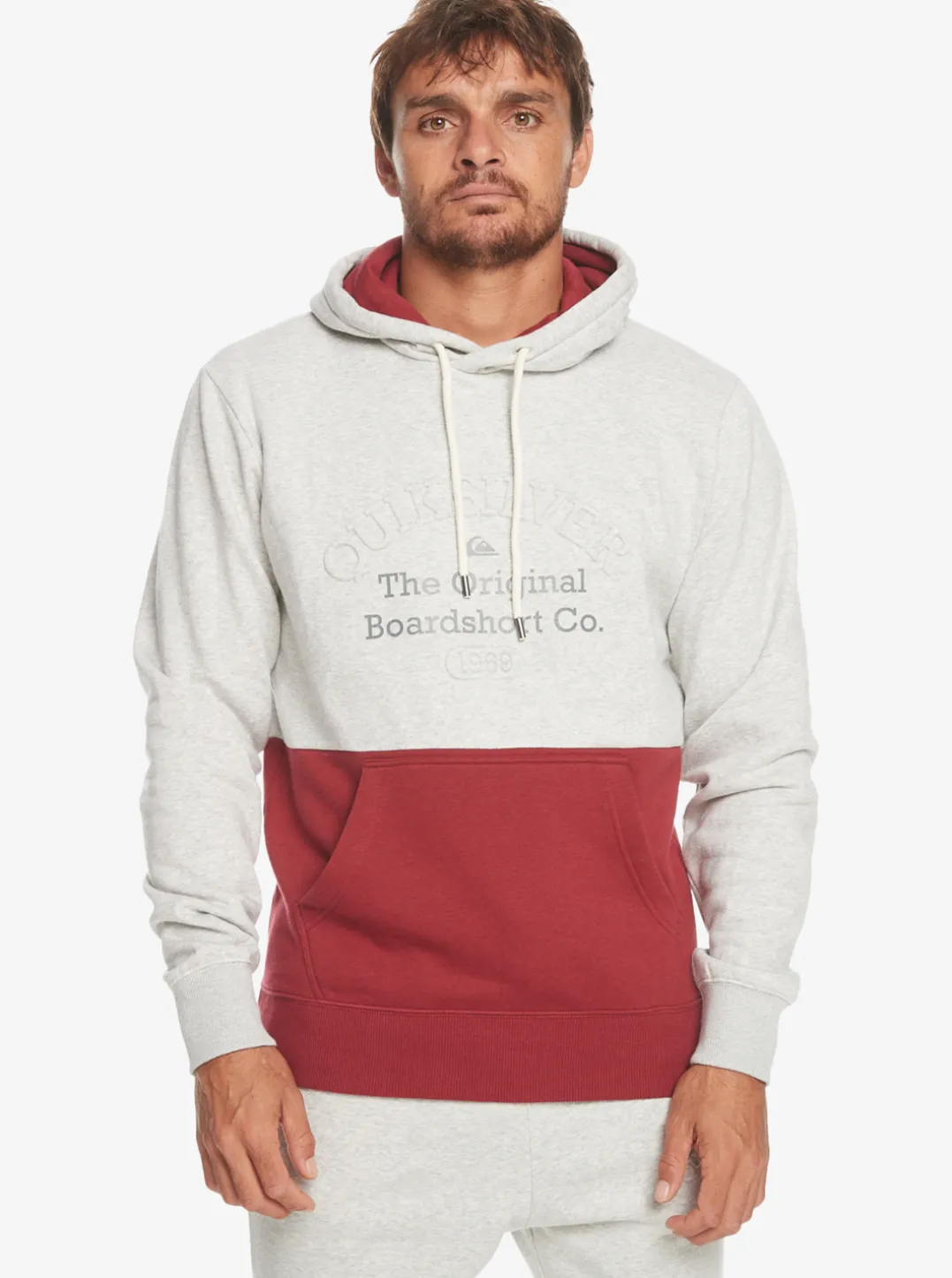 Mens Quiksilver Sweatshirts & Hoodies|Emboss Hoodie