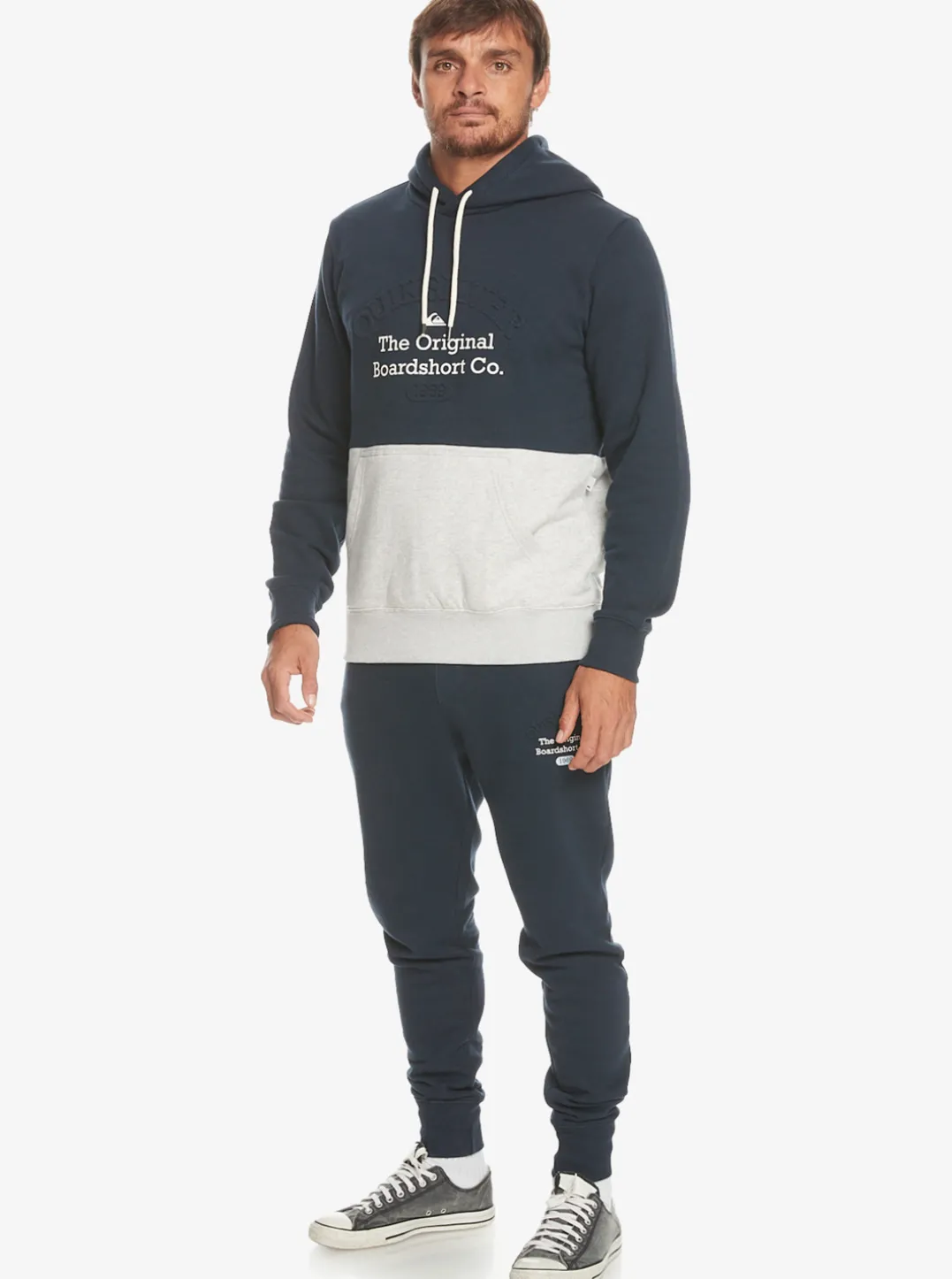 Mens Quiksilver Sweatshirts & Hoodies|Emboss Hoodie