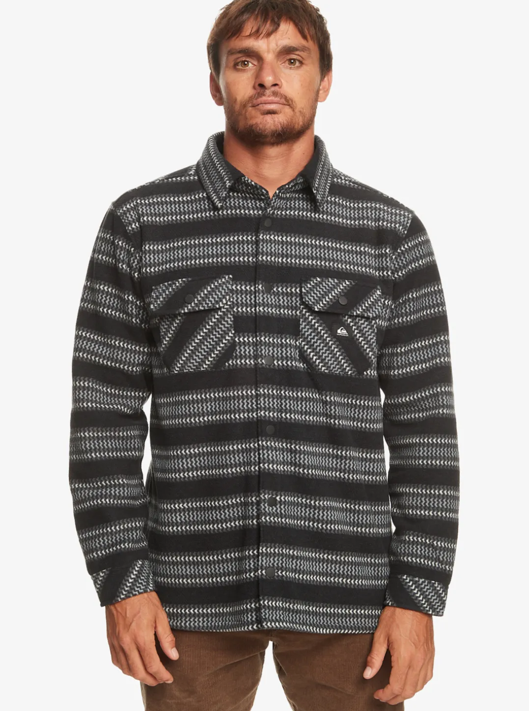 Mens Quiksilver Sweatshirts & Hoodies|Epic Surf Days Fleece Overshirt