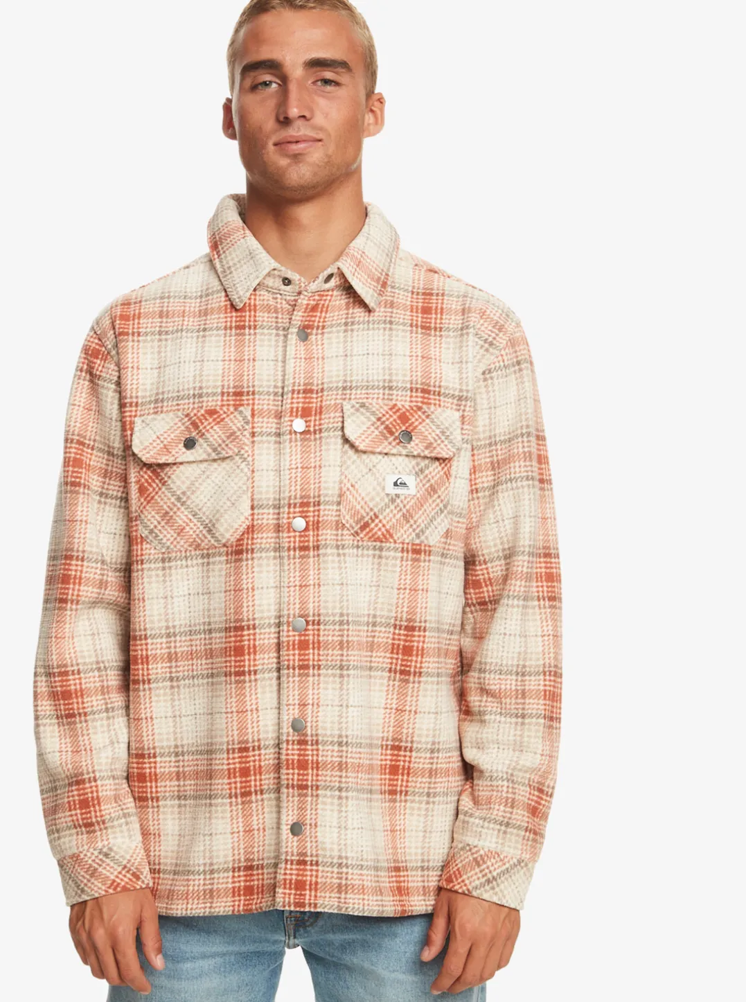 Mens Quiksilver Sweatshirts & Hoodies|Epic Surf Days Fleece Overshirt