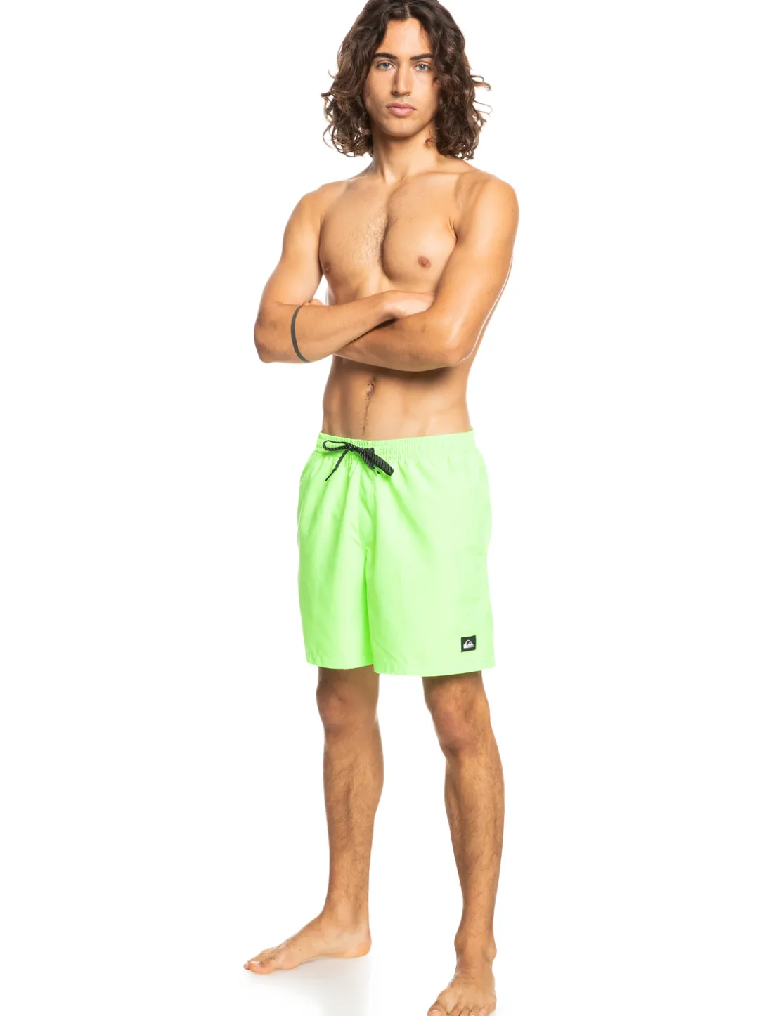 Mens Quiksilver Elastic Waist|Everyday 17" Volleys For Young Men
