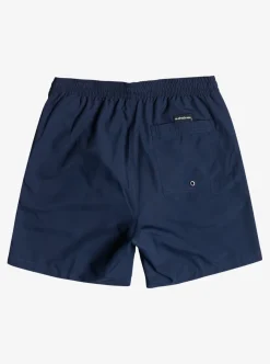 Mens Quiksilver Elastic Waist|Everyday 17" Volleys For Young Men