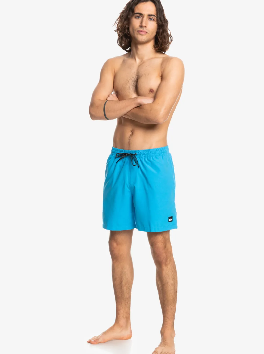 Mens Quiksilver Elastic Waist|Everyday 17" Volleys For Young Men