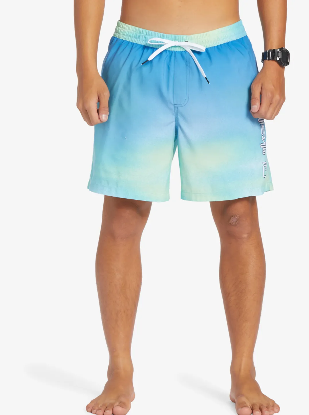 Mens Quiksilver Elastic Waist|Everyday Breeze 17" Volleys
