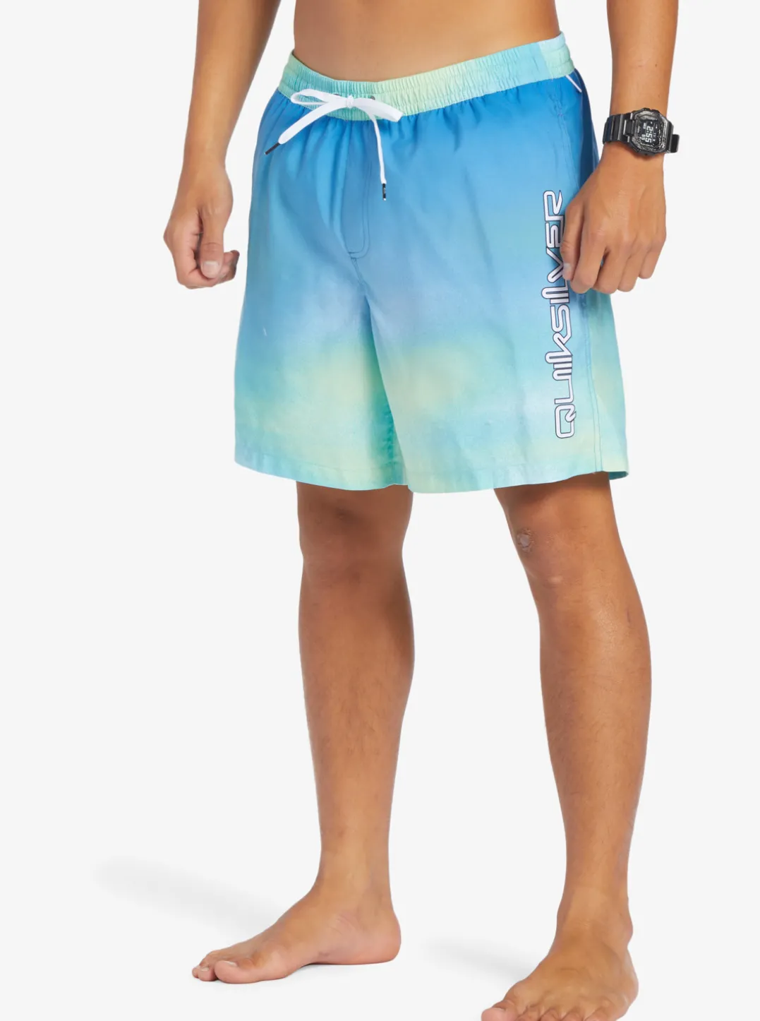 Mens Quiksilver Elastic Waist|Everyday Breeze 17" Volleys