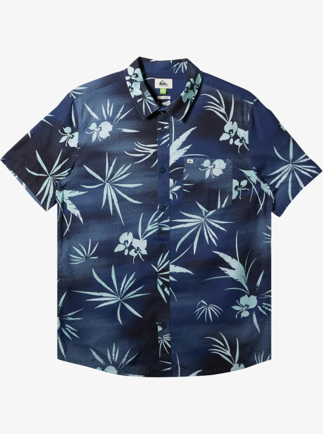 Mens Quiksilver Shirts & Polos|Fade Out Short Sleeve Shirt