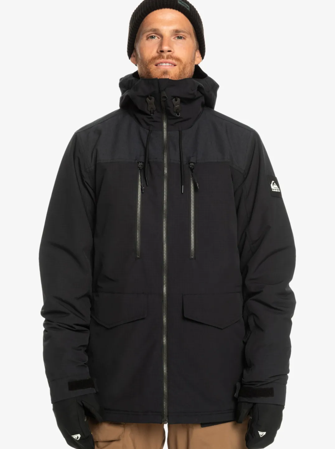 Mens Quiksilver Layers|Fairbanks Technical Snow Jacket