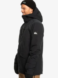 Mens Quiksilver Layers|Fairbanks Technical Snow Jacket