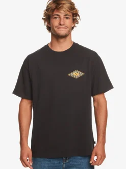 Mens Quiksilver Tees|Fall City T-Shirt