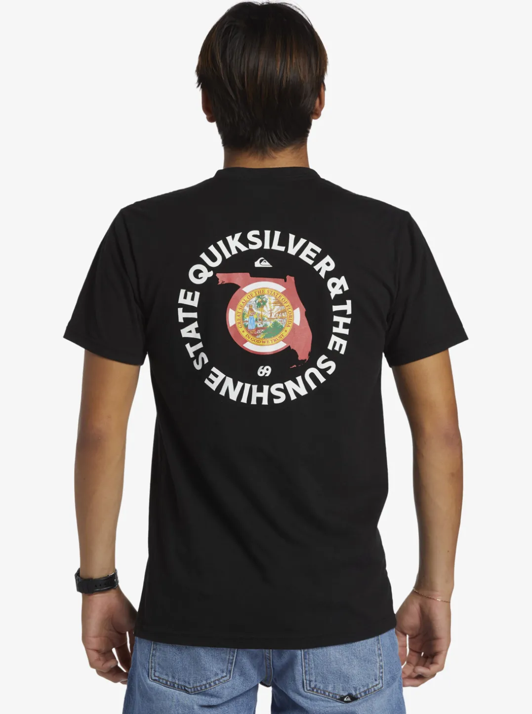 Mens Quiksilver Tees|Fl Flag Days T-Shirt