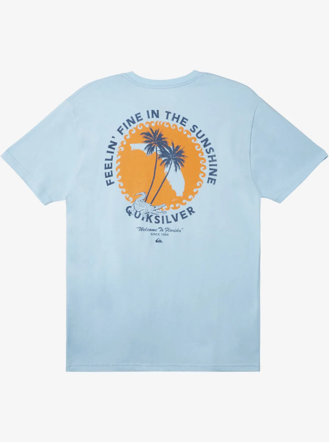 Mens Quiksilver Tees|Fl In The Sunshine T-Shirt