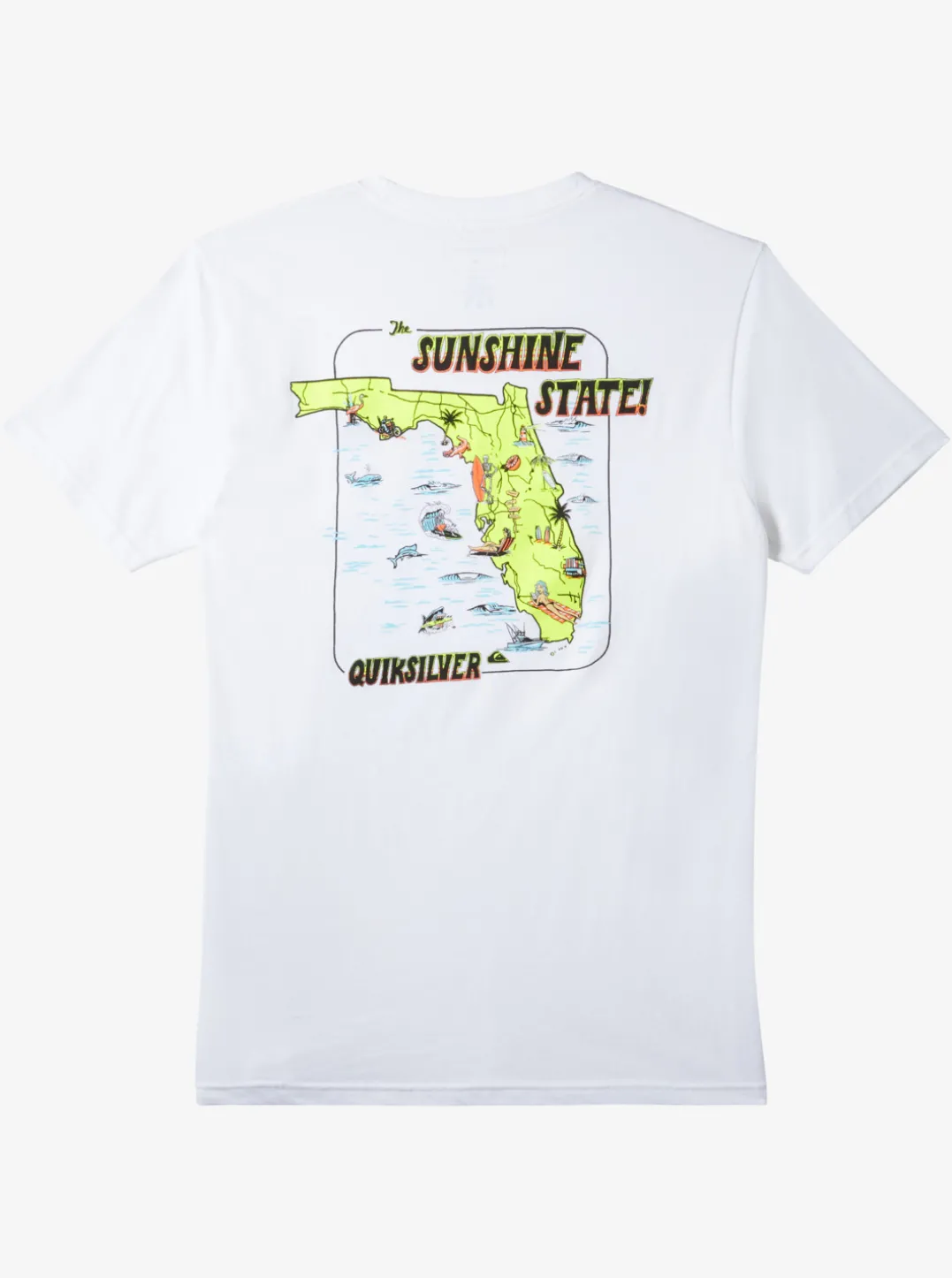 Mens Quiksilver Tees|Fl Southern Fun T-Shirt