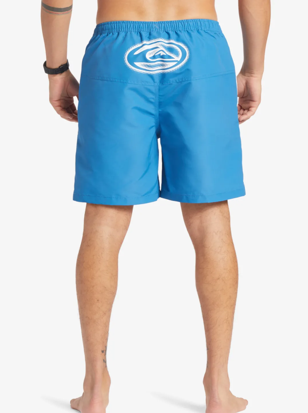 Mens Quiksilver Elastic Waist|Flight Volley 18" Elastic Waist Shorts