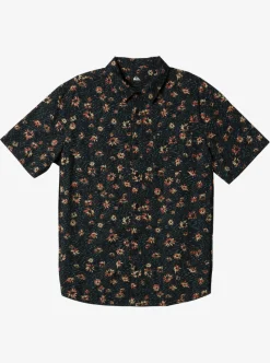 Mens Quiksilver Shirts & Polos|Future Hippie Short Sleeve Woven Shirt