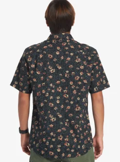 Mens Quiksilver Shirts & Polos|Future Hippie Short Sleeve Woven Shirt