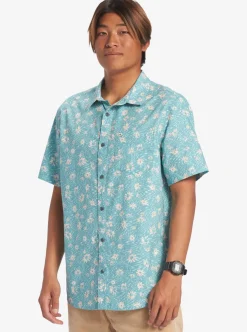 Mens Quiksilver Shirts & Polos|Future Hippie Short Sleeve Woven Shirt