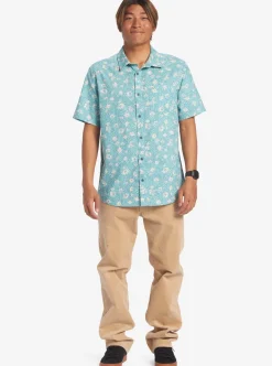 Mens Quiksilver Shirts & Polos|Future Hippie Short Sleeve Woven Shirt