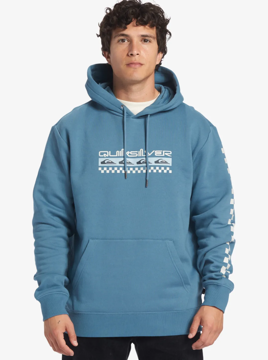 Mens Quiksilver Shirts & Polos|Generator Pullover Fleece Crew Neck Sweatshirt