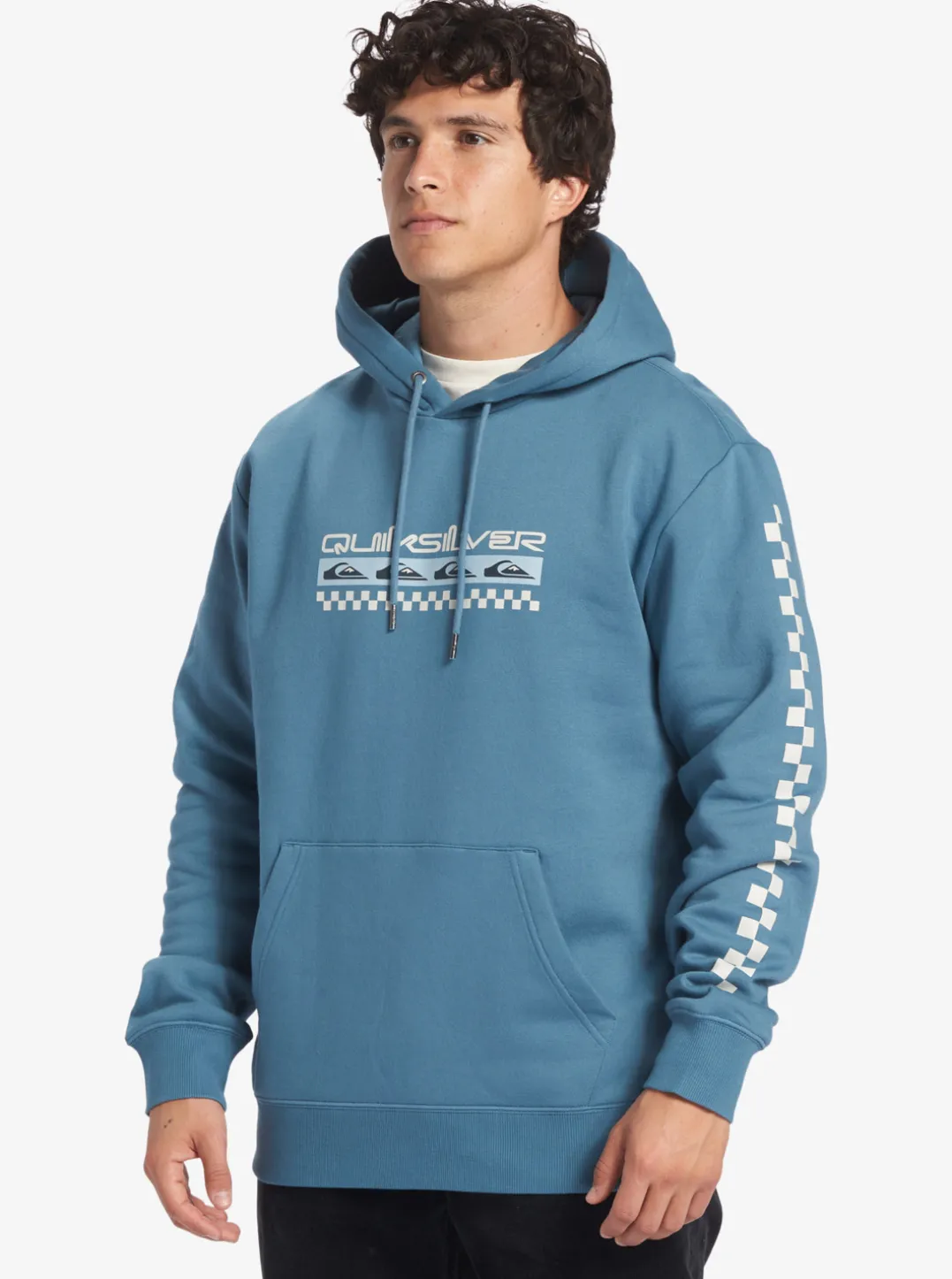 Mens Quiksilver Shirts & Polos|Generator Pullover Fleece Crew Neck Sweatshirt