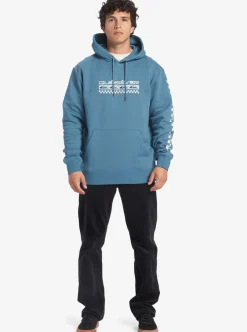 Mens Quiksilver Shirts & Polos|Generator Pullover Fleece Crew Neck Sweatshirt