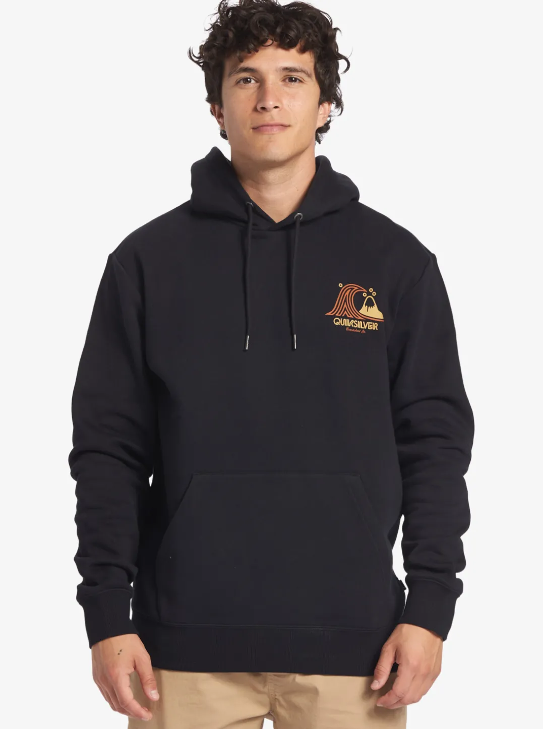 Mens Quiksilver Shirts & Polos|Generator Pullover Fleece Crew Neck Sweatshirt