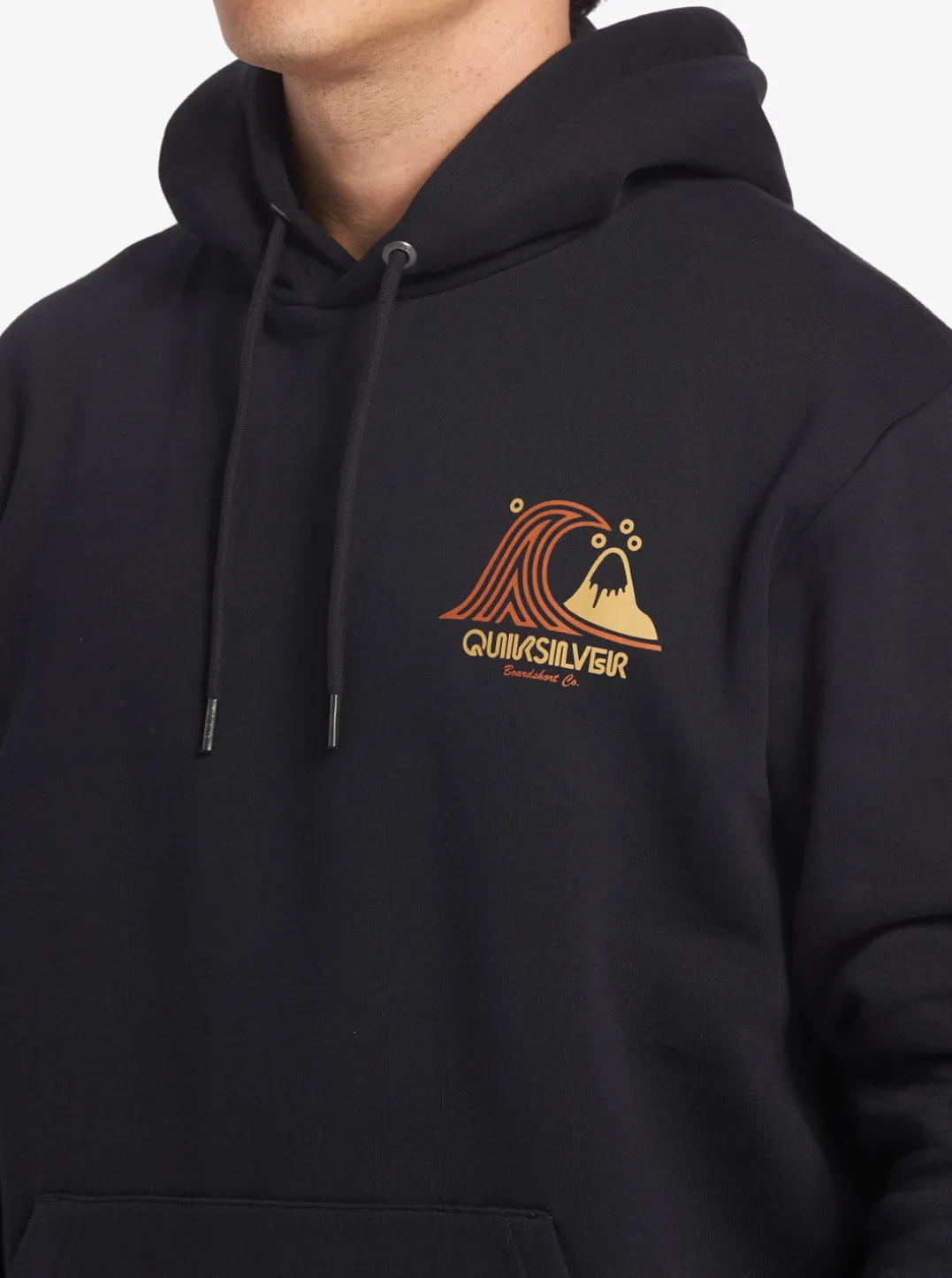 Mens Quiksilver Shirts & Polos|Generator Pullover Fleece Crew Neck Sweatshirt
