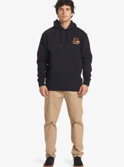 Mens Quiksilver Shirts & Polos|Generator Pullover Fleece Crew Neck Sweatshirt
